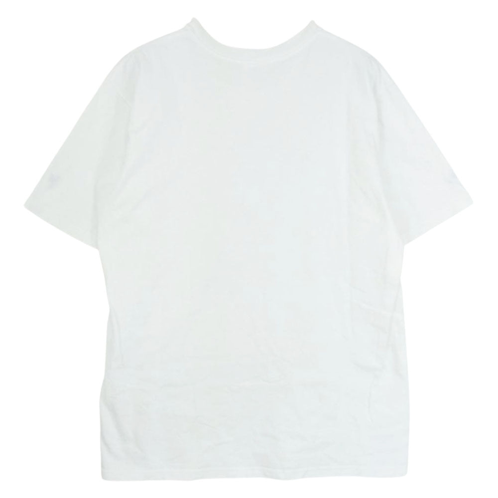 WTAPS ダブルタップス BULLINK社製 RISE ABOVE プリント 半袖 Tシャツ ホワイト系 L【中古】