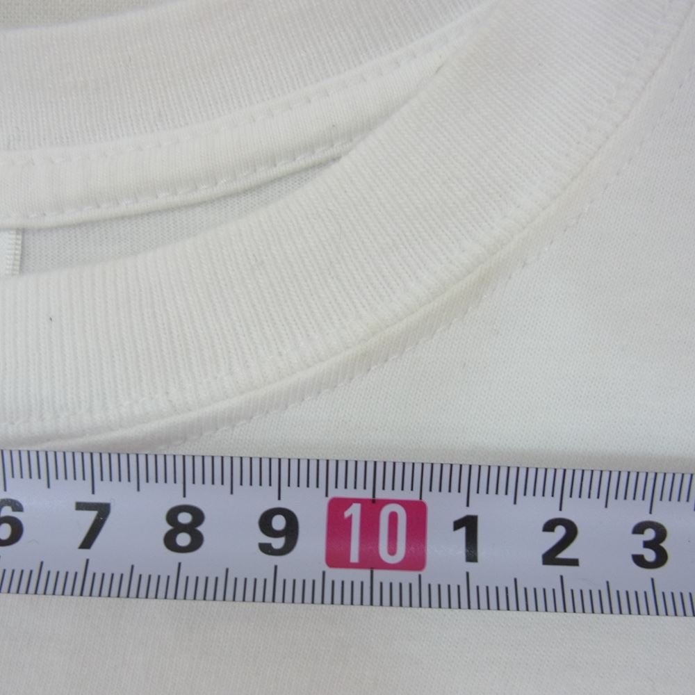 WTAPS ダブルタップス BULLINK社製 RISE ABOVE プリント 半袖 Tシャツ ホワイト系 L【中古】