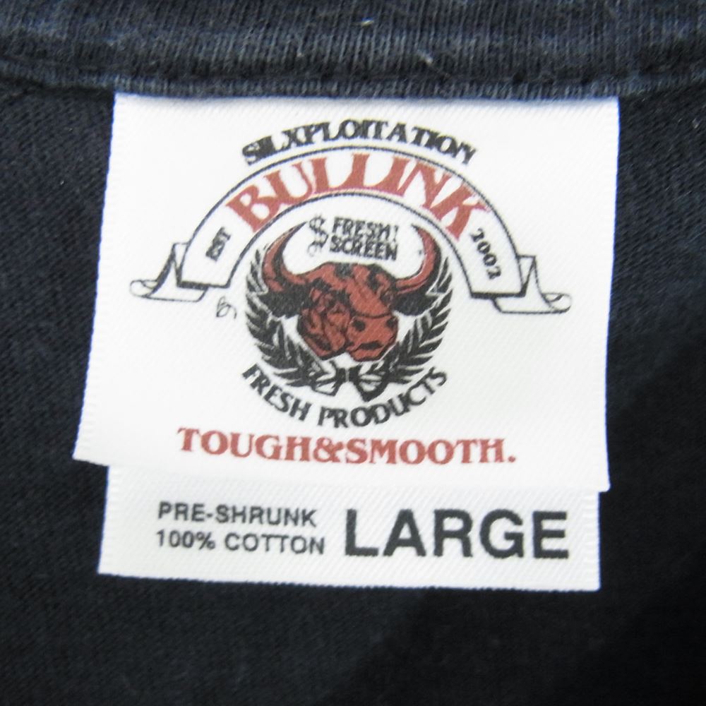 WTAPS ダブルタップス BULLINK社製 PLACING THINGS バック プリント 半袖 Tシャツ ブラック系 L【中古】