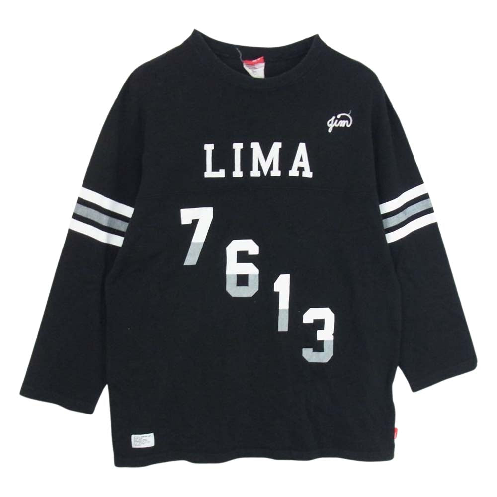 WTAPS ダブルタップス 09AW 092ATDT-CSM12 DAZED AND CONFUSED QB TEE フットボール Tシャツ ブラック系 L【中古】