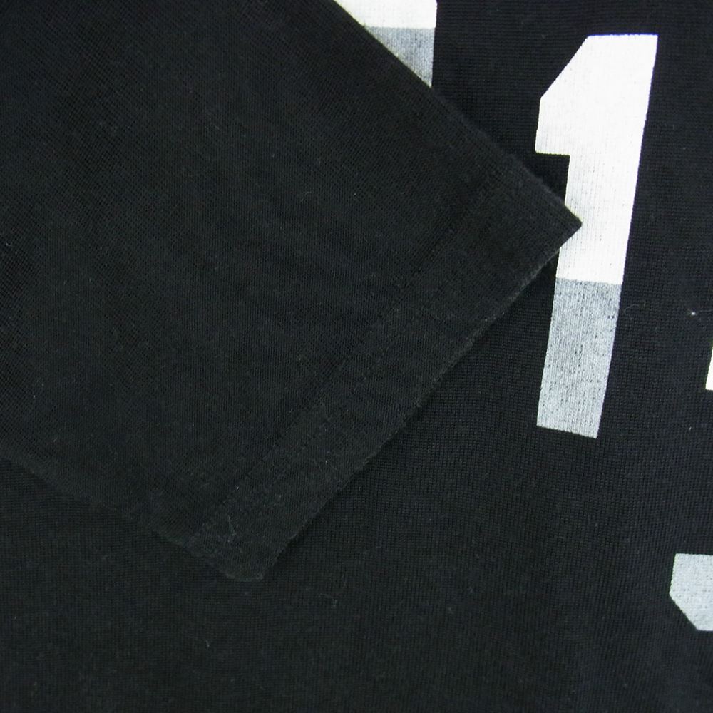 WTAPS ダブルタップス 09AW 092ATDT-CSM12 DAZED AND CONFUSED QB TEE フットボール Tシャツ ブラック系 L【中古】