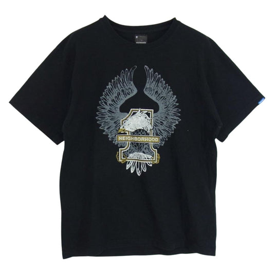 NEIGHBORHOOD ネイバーフッド MOTOR CYCLES ASSOCIATION TEE モーターサイクル アソシエーション 半袖 Tシャツ ブラック系 2【中古】