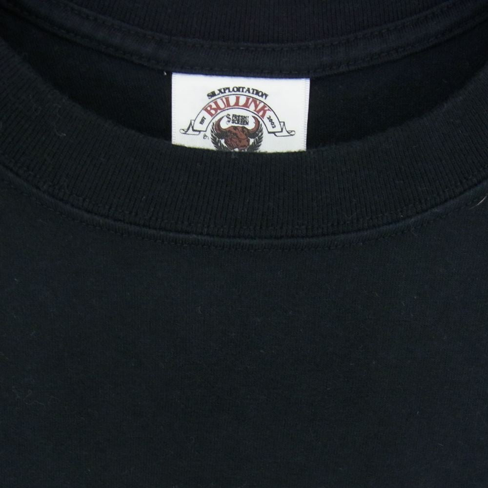 WTAPS ダブルタップス BULLINK社製 LAMF 刺繍 半袖 Tシャツ ブラック系 L【中古】