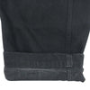 COMOLI コモリ 17SS K01-03005 ベルテッド デニム パンツ ブラック系 1【中古】