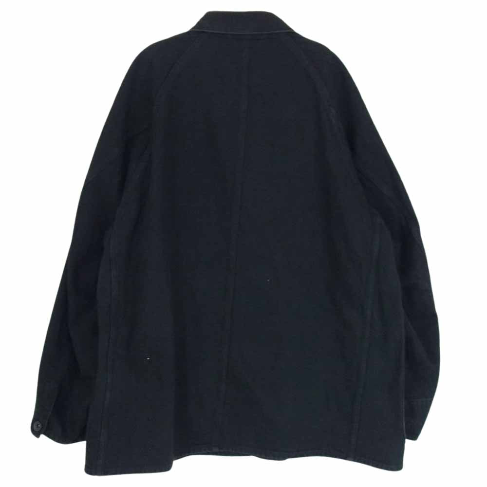 COMOLI コモリ 21AW U03-01013 ブラック デニム ワーク ジャケット ブラック系 1【中古】