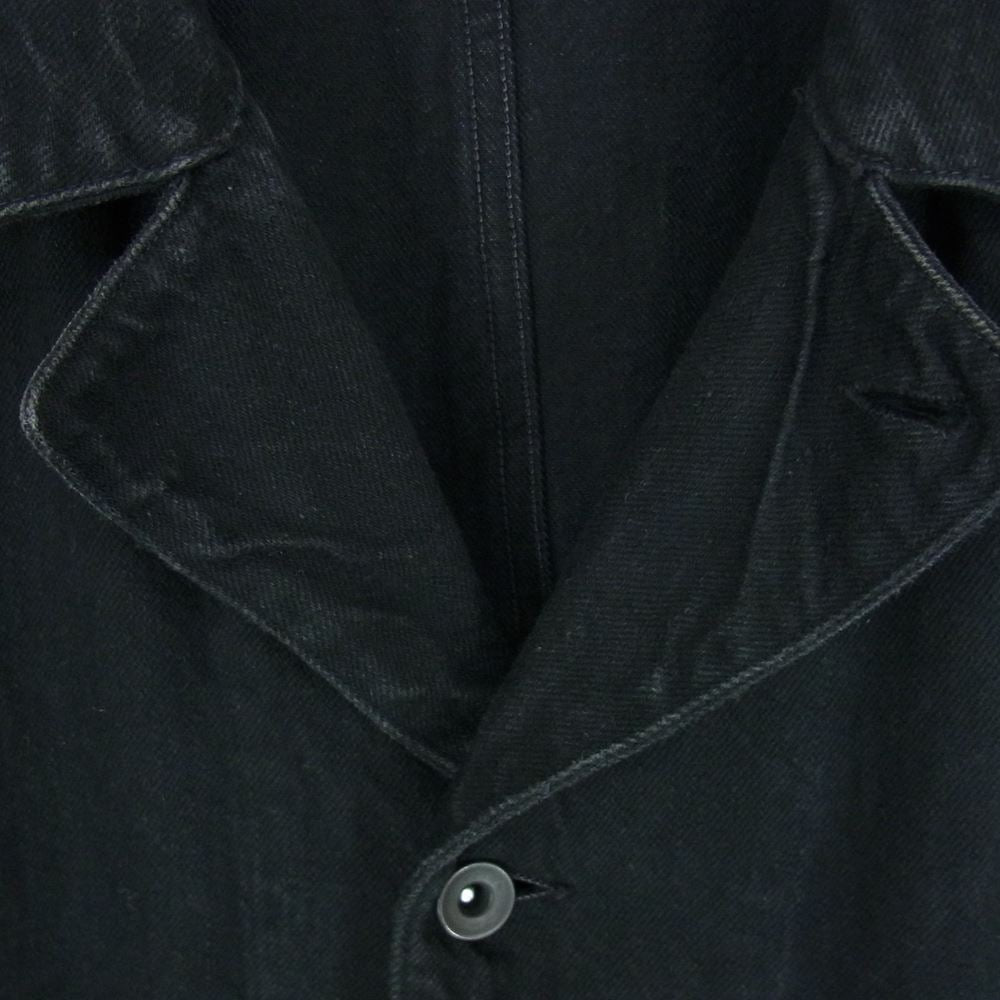 COMOLI コモリ 21AW U03-01013 ブラック デニム ワーク ジャケット ブラック系 1【中古】
