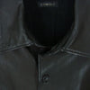 COMOLI コモリ 20AW S03-01015 LEATHER SHIRT ディアスキン レザー シャツ ブラック系 2【中古】