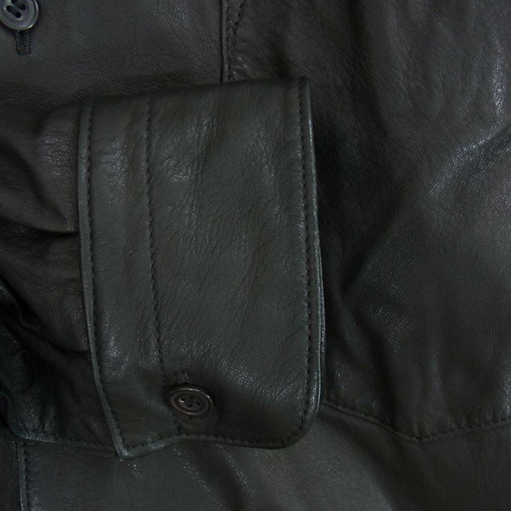 COMOLI コモリ 20AW S03-01015 LEATHER SHIRT ディアスキン COMOLI コモリ 20AW S03-01015 LEATHER SHIRT ディアスキン