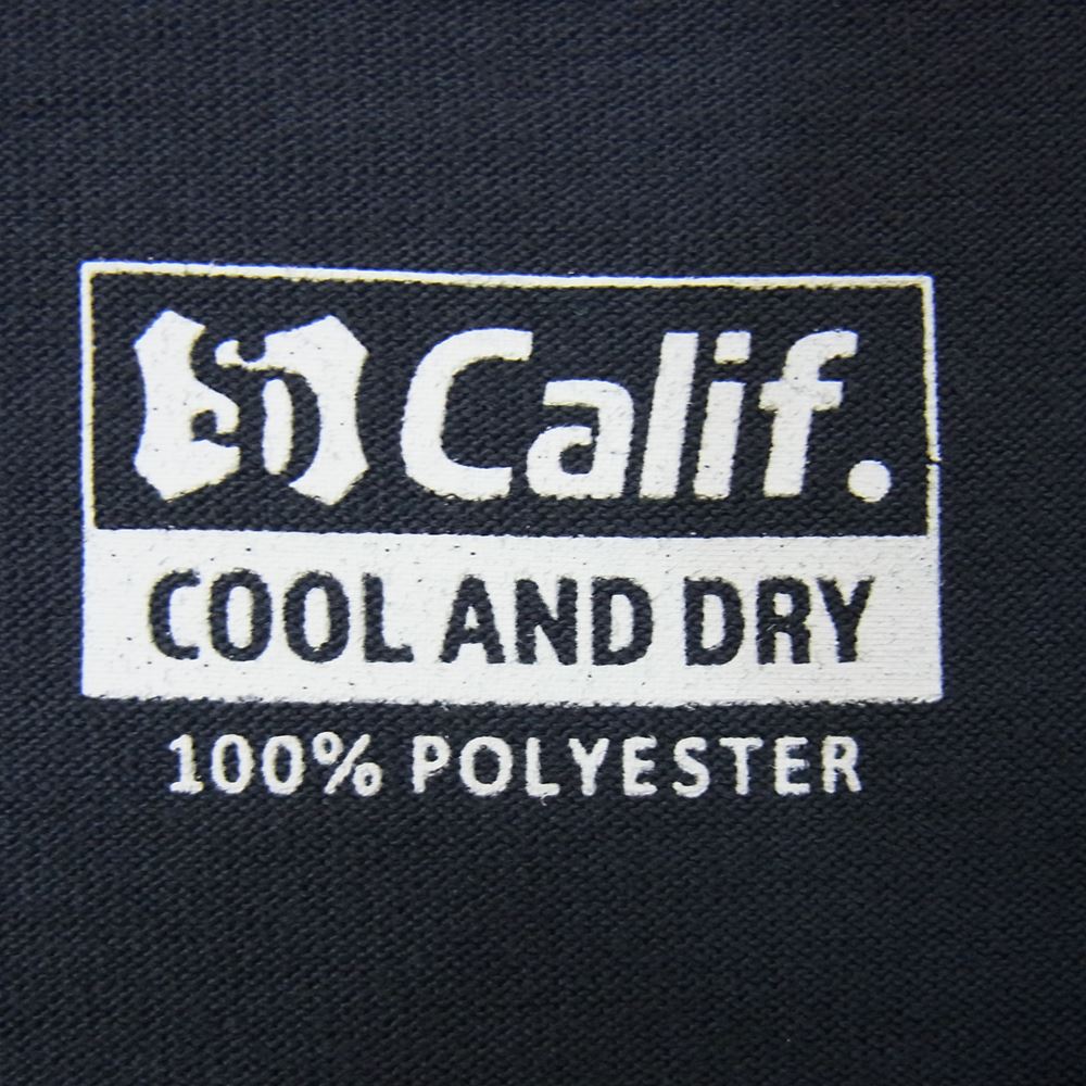 STANDARD CALIFORNIA スタンダードカリフォルニア Tech Dry Logo Long Sleeve テック ドライ ロゴ ロング スリーブ ロンT Tシャツ ネイビー系 M【極上美品】【中古】