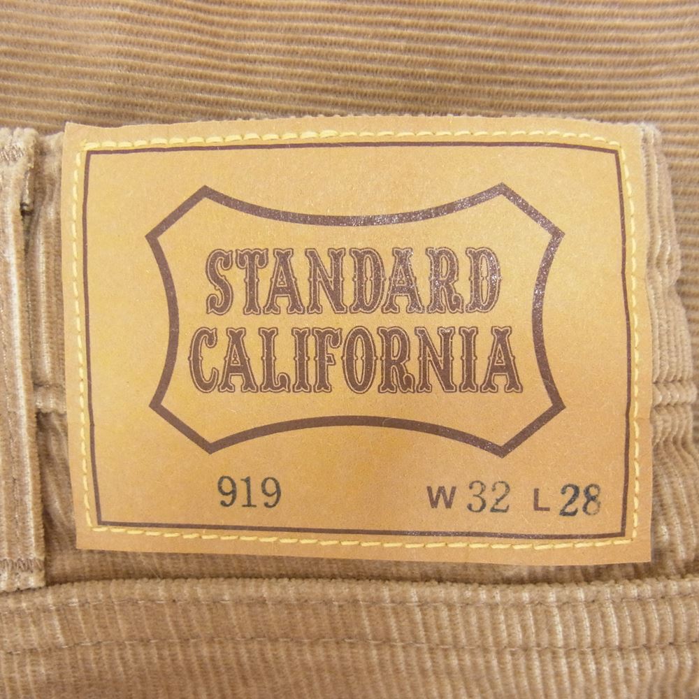STANDARD CALIFORNIA スタンダードカリフォルニア SD corduroy pants