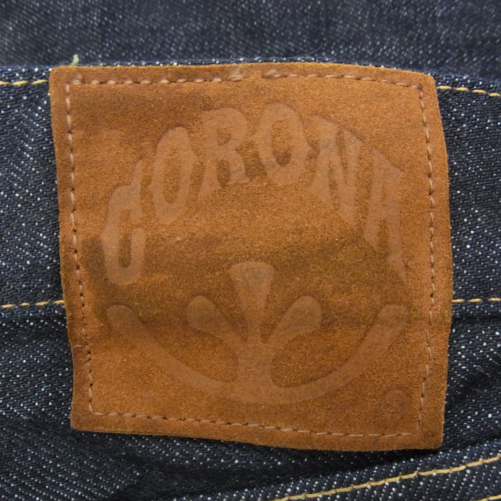 CORONA コロナ 5pocket Denim ポケット デニム インディゴブルー系 M【極上美品】【中古】