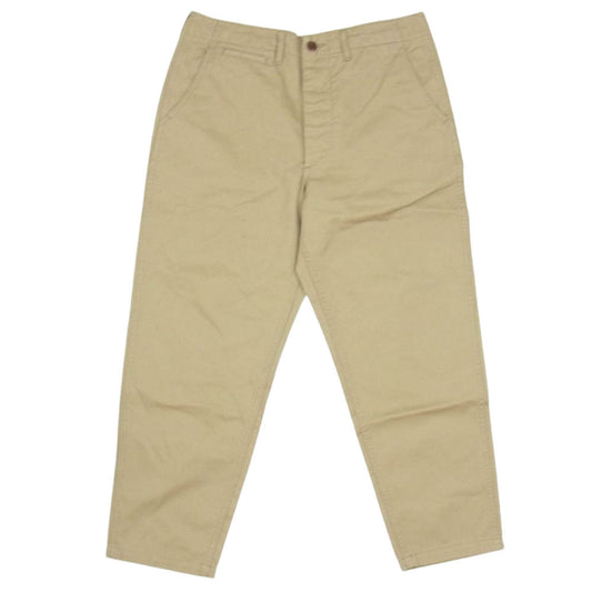 STANDARD CALIFORNIA スタンダードカリフォルニア 41カーキ チノ ワイドテーパード パンツ ベージュ系 32【極上美品】【中古】