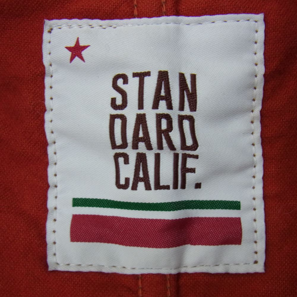 STANDARD CALIFORNIA スタンダードカリフォルニア カバーオール 襟コーデュロイ ジャケット ブラウン系 M【極上美品】【中古】