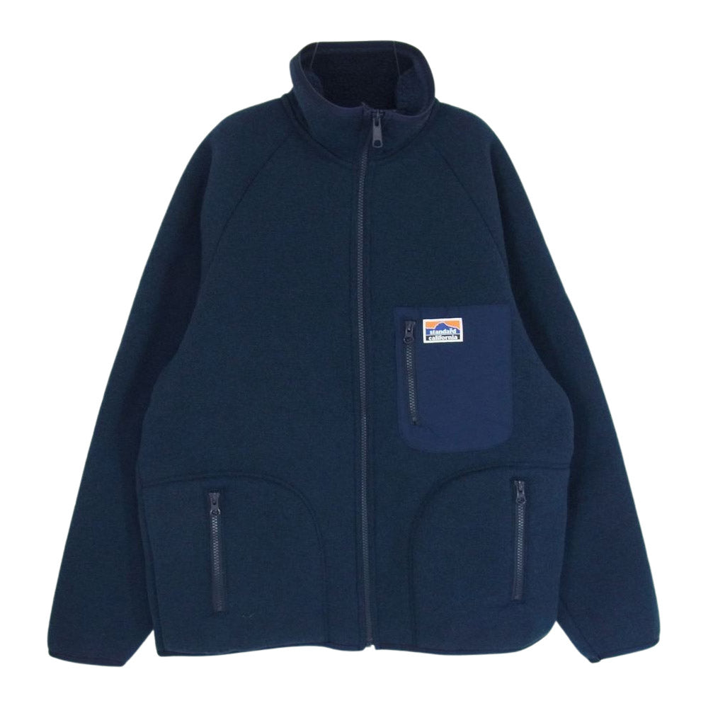 STANDARD CALIFORNIA スタンダードカリフォルニア SD Classic Pile Jacket クラシック パイル ジャケット ネイビー系 M【極上美品】【中古】