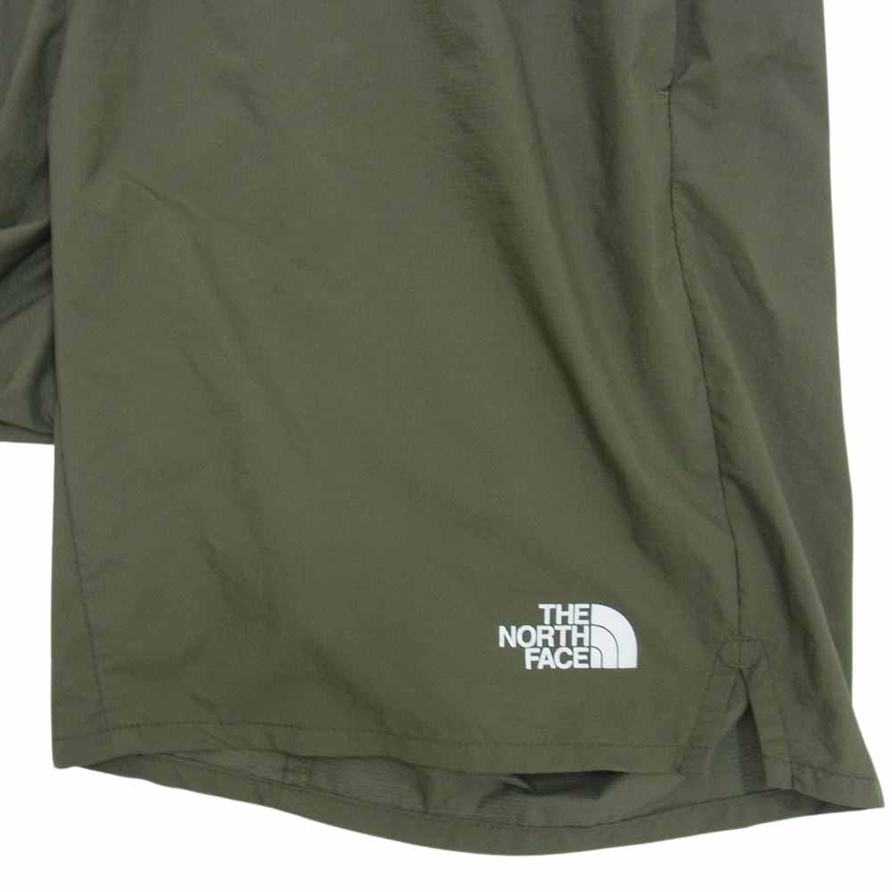 THE NORTH FACE ノースフェイス NB42383 Swallowtail Vent Half Pant ショーツ  カーキ系 L【美品】【中古】