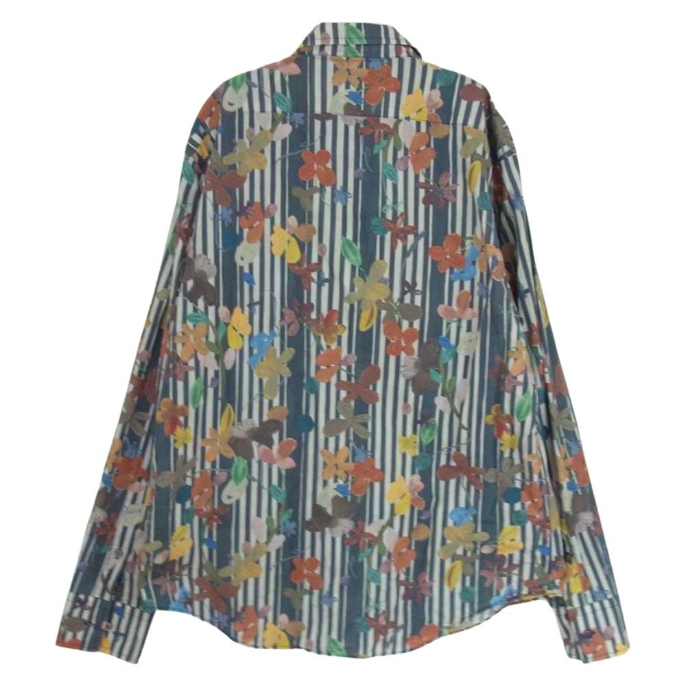 Paul Smith ポール・スミス 214378 総柄 花柄 フラワー 長袖 シャツ マルチカラー系 L【中古】
