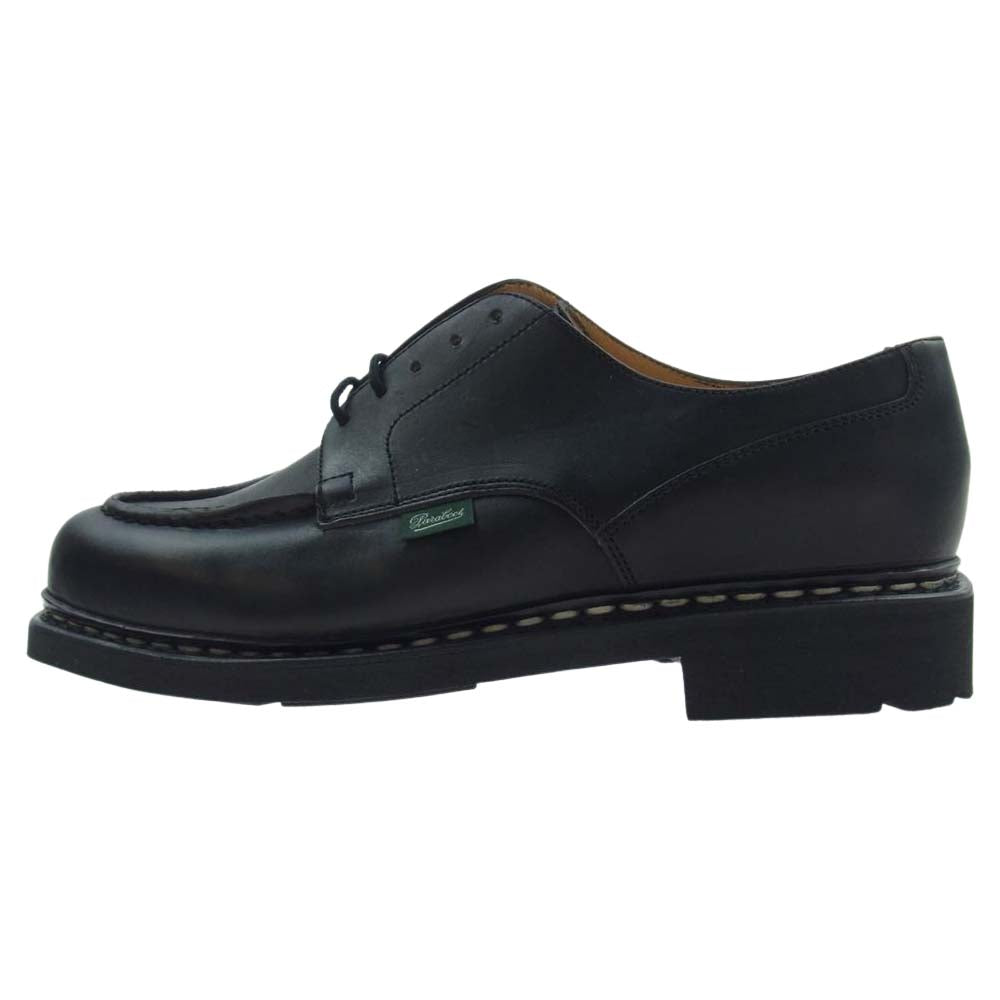 Paraboot パラブーツ 23SS フリークスストア購入 1071222100002 CHAMBORD シャンボード Uチップ モカシンブーツ ブラック系 8【新古品】【未使用】【中古】