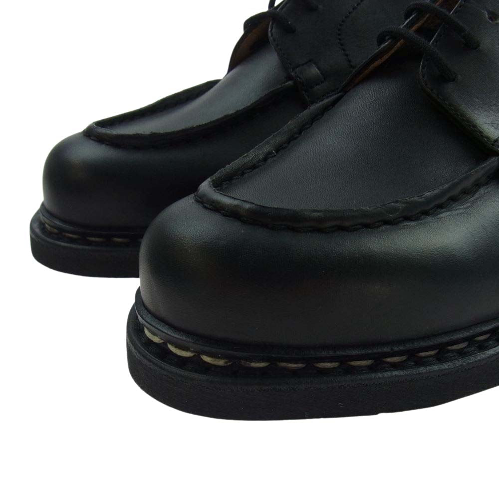 Paraboot パラブーツ 23SS フリークスストア購入 1071222100002 CHAMBORD シャンボード Uチップ モカシンブーツ ブラック系 8【新古品】【未使用】【中古】