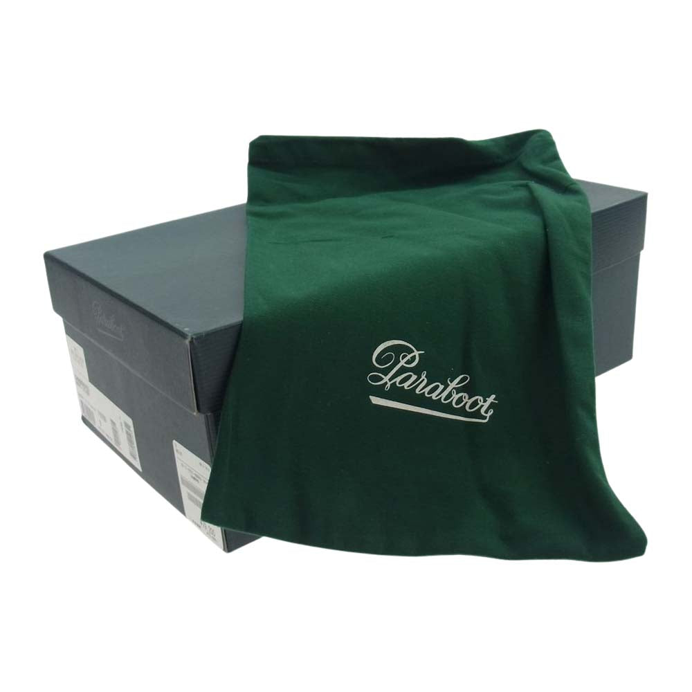 Paraboot パラブーツ 23SS フリークスストア購入 1071222100002 CHAMBORD シャンボード Uチップ モカシンブーツ ブラック系 8【新古品】【未使用】【中古】