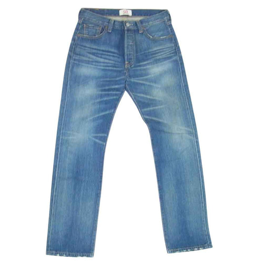 Levi's リーバイス PCL15-101 501 スモールE ボタンフライ デニムパンツ ジーンズ インディゴブルー系 W30 L32【中古】