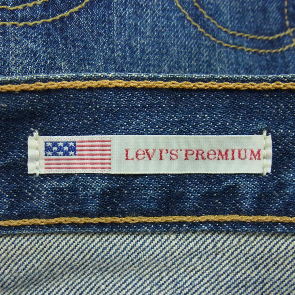 Levi's リーバイス US501-00 復刻 501 USモデル 赤耳 セルビッジ デニム パンツ インディゴブルー系 W29 L32【中古】
