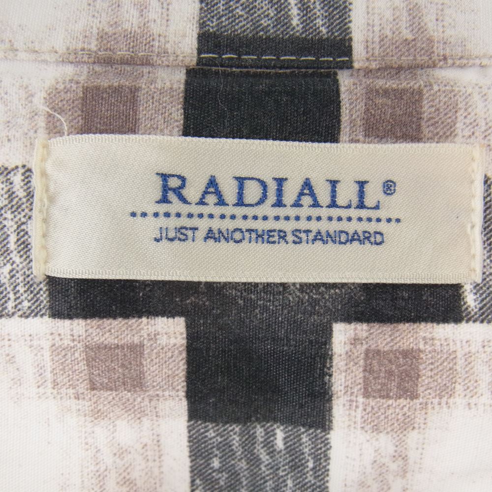 RADIALL ラディアル 16SS RAD-16SS-SH015 オープンカラー チェック 長袖 シャツ マルチカラー系 M【中古】