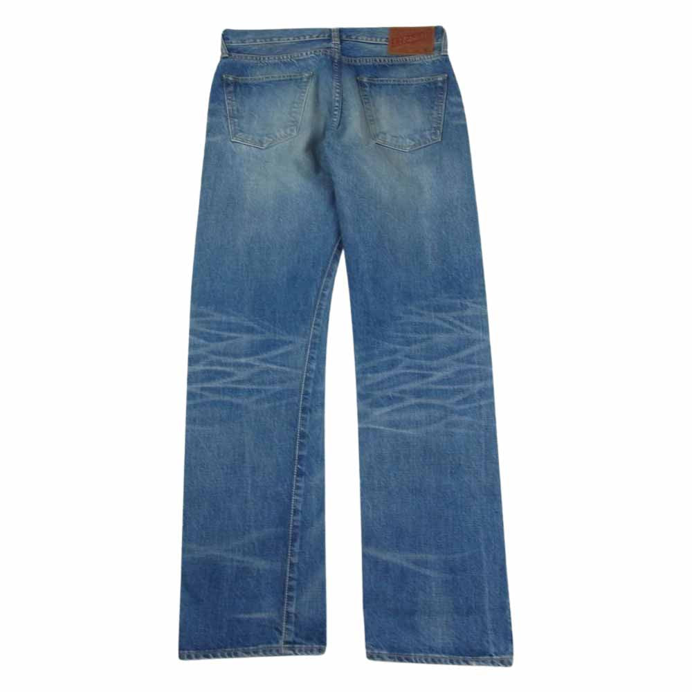 RADIALL ラディアル 235-B ストレート デニムパンツ ジーンズ インディゴ ライトブルー系 W30 L30【中古】