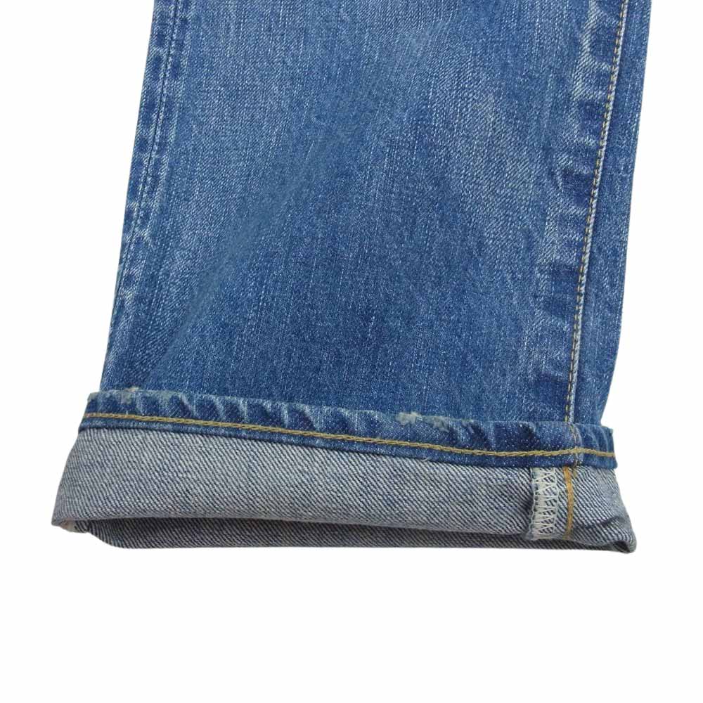 RADIALL ラディアル 235-B ストレート デニムパンツ ジーンズ インディゴ ライトブルー系 W30 L30【中古】