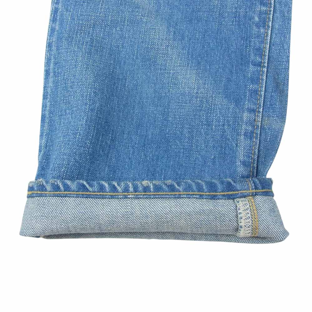 RADIALL ラディアル 235-B ストレート デニムパンツ ジーンズ インディゴ ライトブルー系 W30 L30【中古】