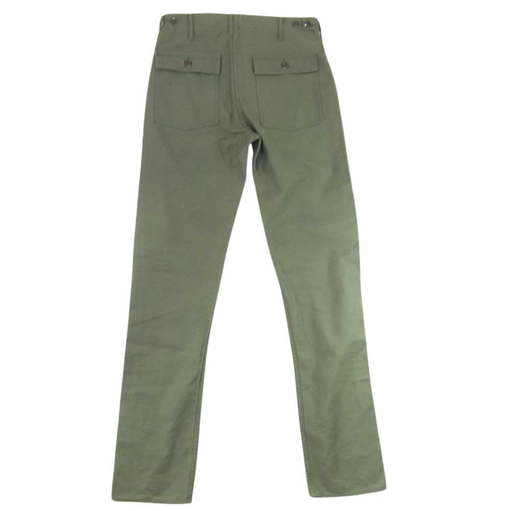 Pherrow's フェローズ ミリタリー ベイカー パンツ グリーン系 30【美品】【中古】