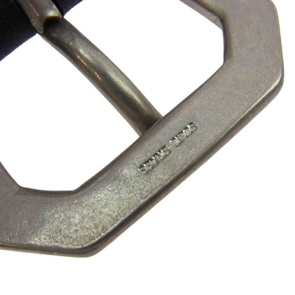 ヴィンテージワークス DH5713 18490 8角オリジナルバックル ベジタブルタンニンレザー ベルト ブラック系【中古】