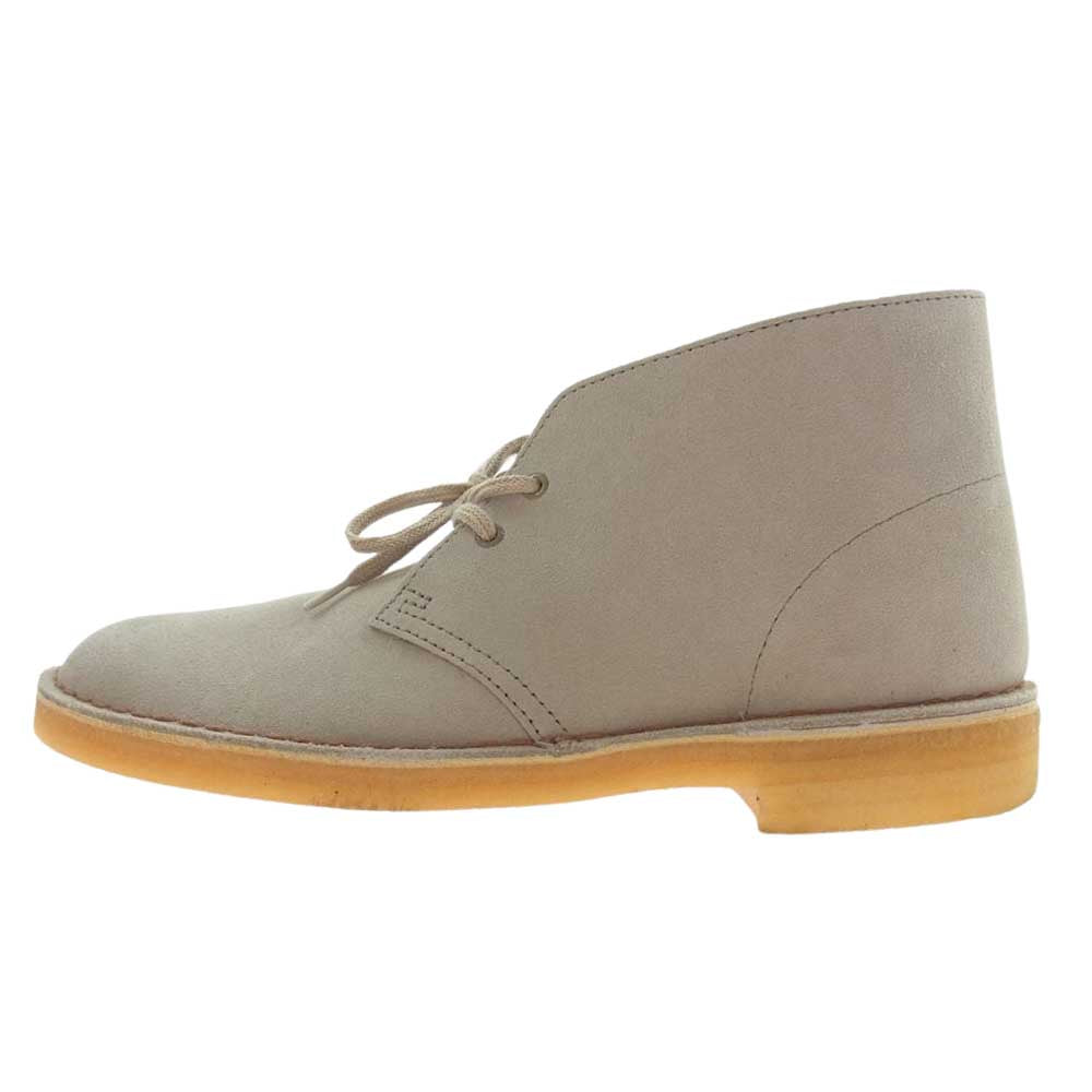 Clarks クラークス 38235 DESERT BOOT サンドスエード デザート ブーツ ベージュ系 US8.5【中古】