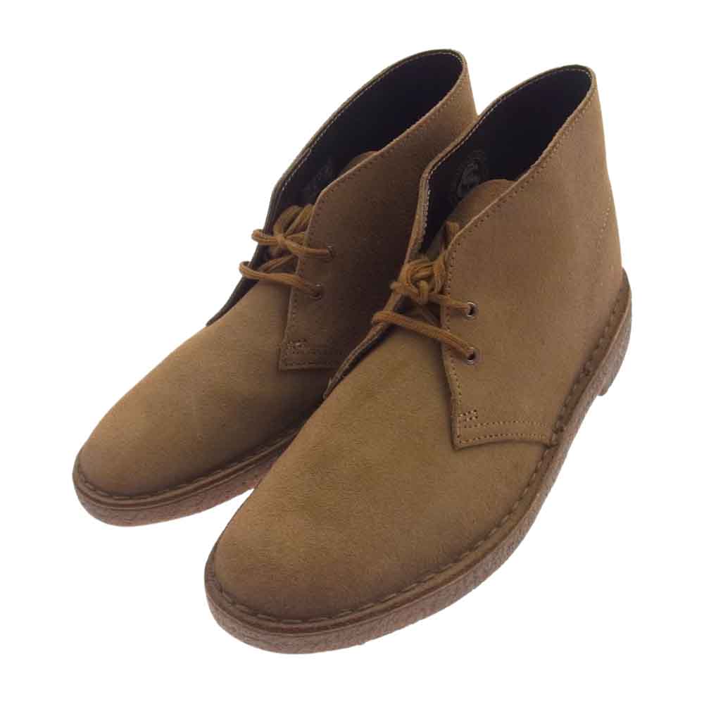 Clarks クラークス 11826 DESERT BOOT スエード デザート ブーツ ブラウン系 UK7.5【中古】