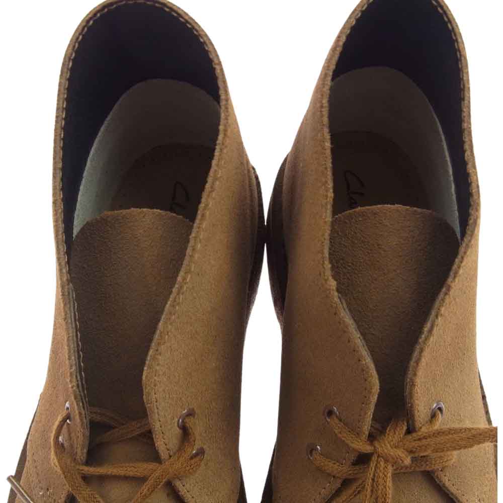 Clarks クラークス 11826 DESERT BOOT スエード デザート ブーツ ブラウン系 UK7.5【中古】