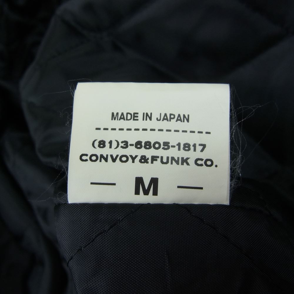 RADIALL ラディアル 11AW RAD-11AW-JK005 袖レザー デニム スポーツジャケット ブラック系 M【中古】