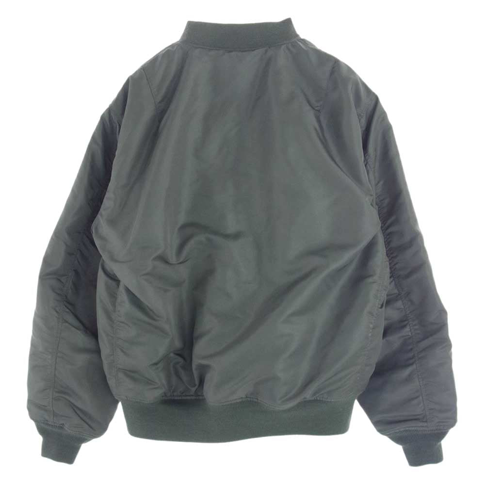 AVIREX アヴィレックス 6122162 BEAUTY&YOUTH UNITED ARROWS ユナイテッドアローズ別注 MA-1 ブルゾン カーキ系 38 M【極上美品】【中古】