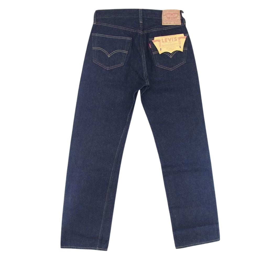 Levi's リーバイス 50155-0079 LVC 復刻 日本製 501XX 1955モデル リジッド 赤耳 ワイド ストレート ジーンズ デニム パンツ インディゴブルー系 W32 L34【新古品】【未使用】【中古】