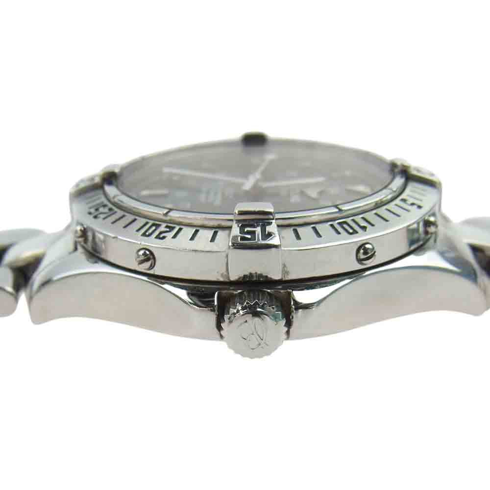 BREITLING ブライトリング A17350 コルトオーシャン 自動巻き オートマチック ウォッチ 腕時計 シルバー系【中古】