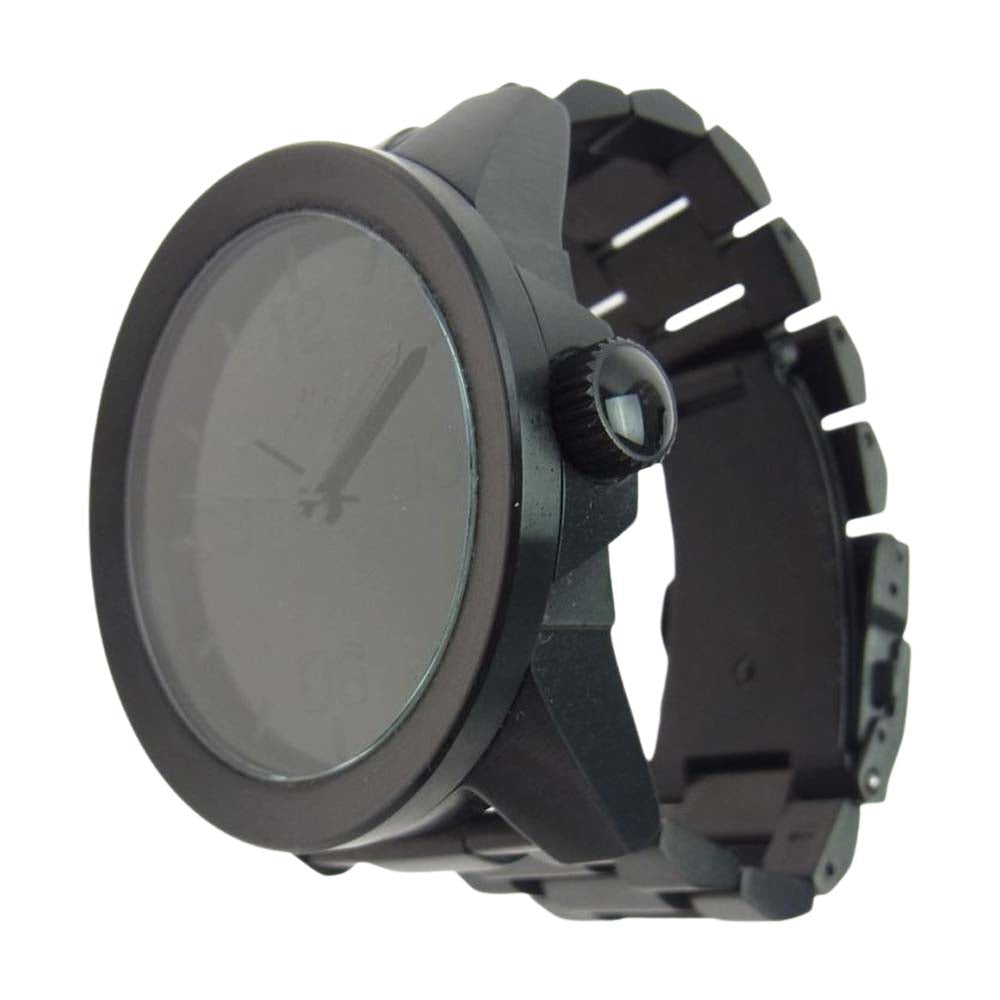 NIXON ニクソン 13G1 アナログ ステンレス ブラック 腕時計 ブラック系【中古】