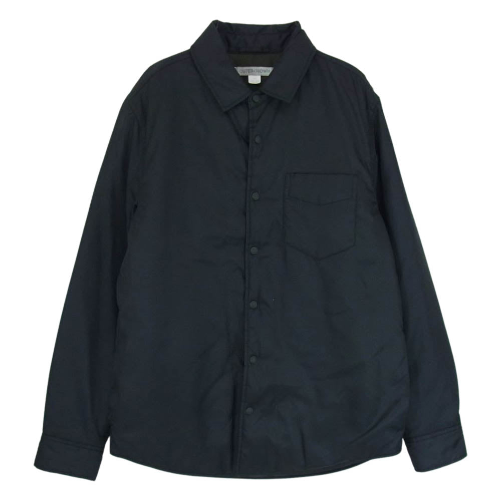 アウターノウン 国内正規品 中綿 ナイロン ジャケット ブラック系 S/P【中古】