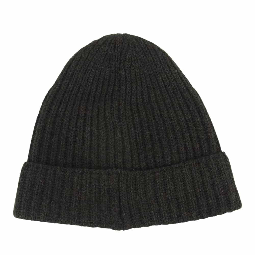 WTAPS ダブルタップス 162MYDT-HT15 BEANIE 04 ビーニー ニット キャップ ウール ダークブラウン系 F【中古】