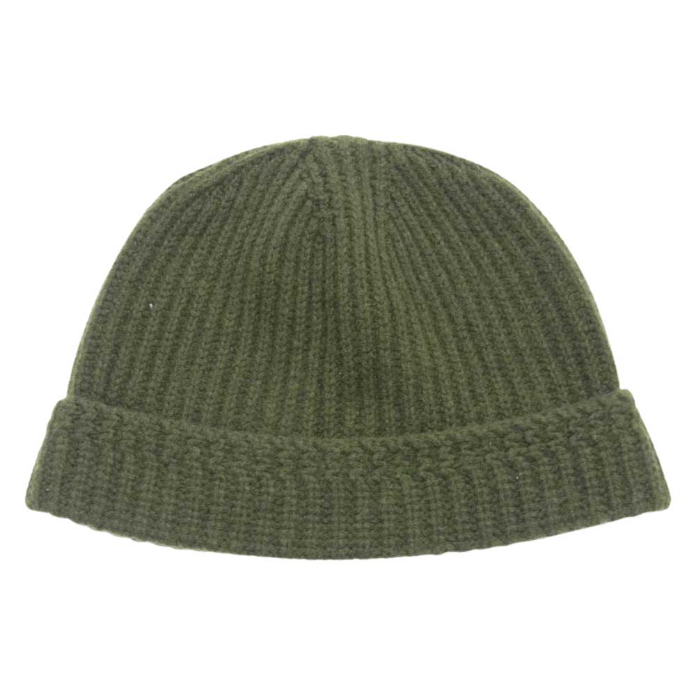 VISVIM ビズビム  0119203003027 KNIT BEANIE ニット ビーニー キャップ 帽子 グリーン カーキ系【中古】