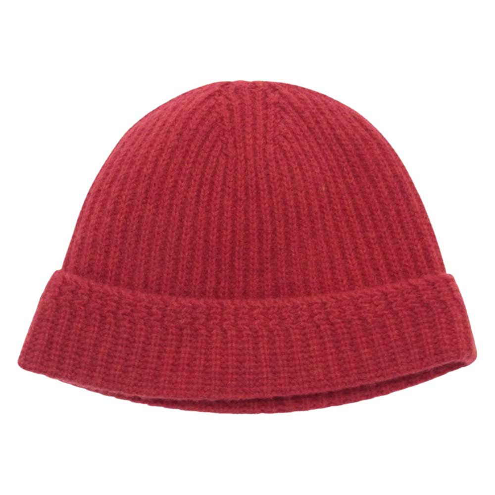 VISVIM ビズビム  0116203003026 KNIT BEANIE ニット ビーニー キャップ 帽子 レッド レッド系【中古】