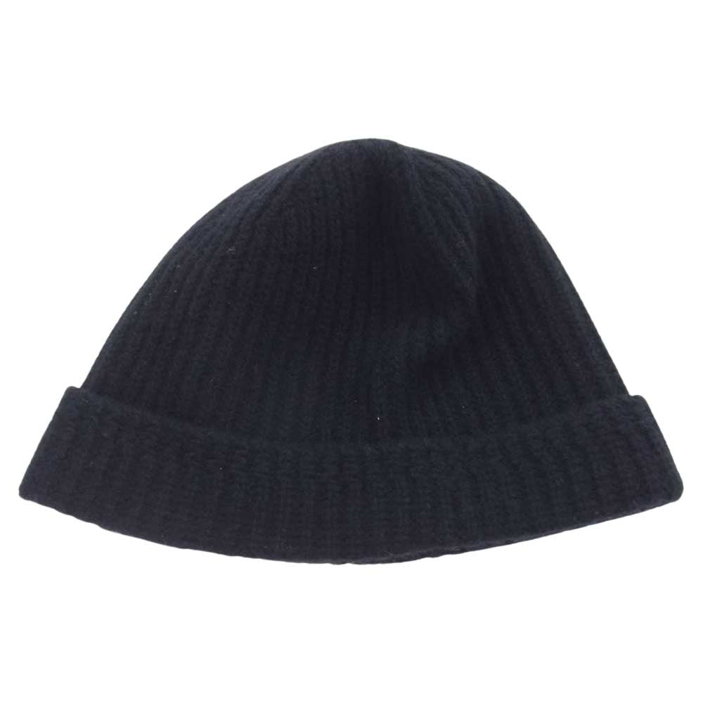 VISVIM ビズビム 0114203003016 KNIT BEANIE ニット ビーニー キャップ 帽子 ブラック ブラック系【中古】