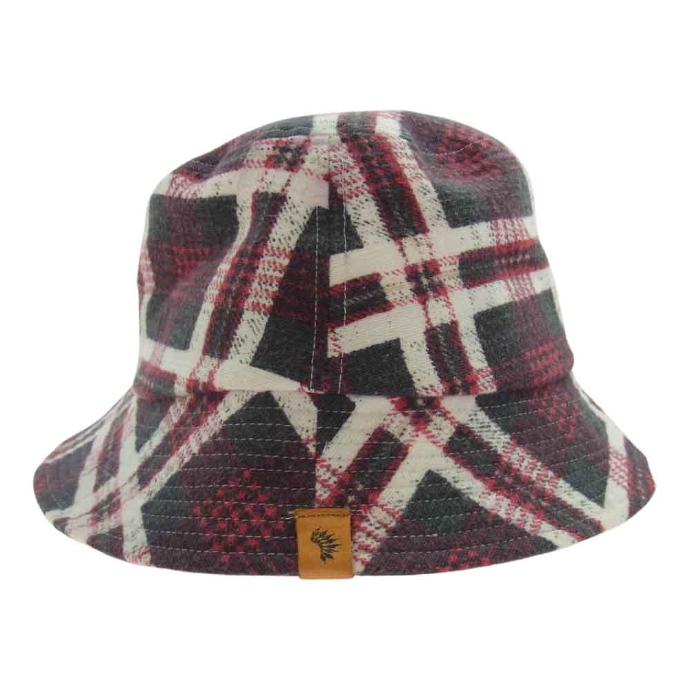 VISVIM ビズビム 0116103003029 DOME BUCKET HAT ドーム バケット ハット レッド系 ブラック系【中古】