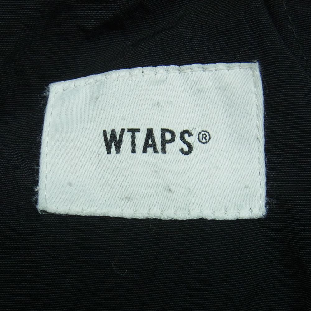 WTAPS ダブルタップス 19SS 191BRDT-PTM02 TRACKS TROUSERS トラック トラウザーズ ナイロン パンツ ブラック系 01【中古】