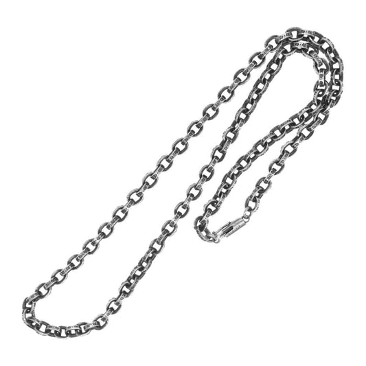 CHROME HEARTS クロムハーツ（原本無） galleryギャランティカード付属 PAPER CHAIN 18 ペーパーチェーン 18インチ ネックレス シルバー シルバー系【中古】