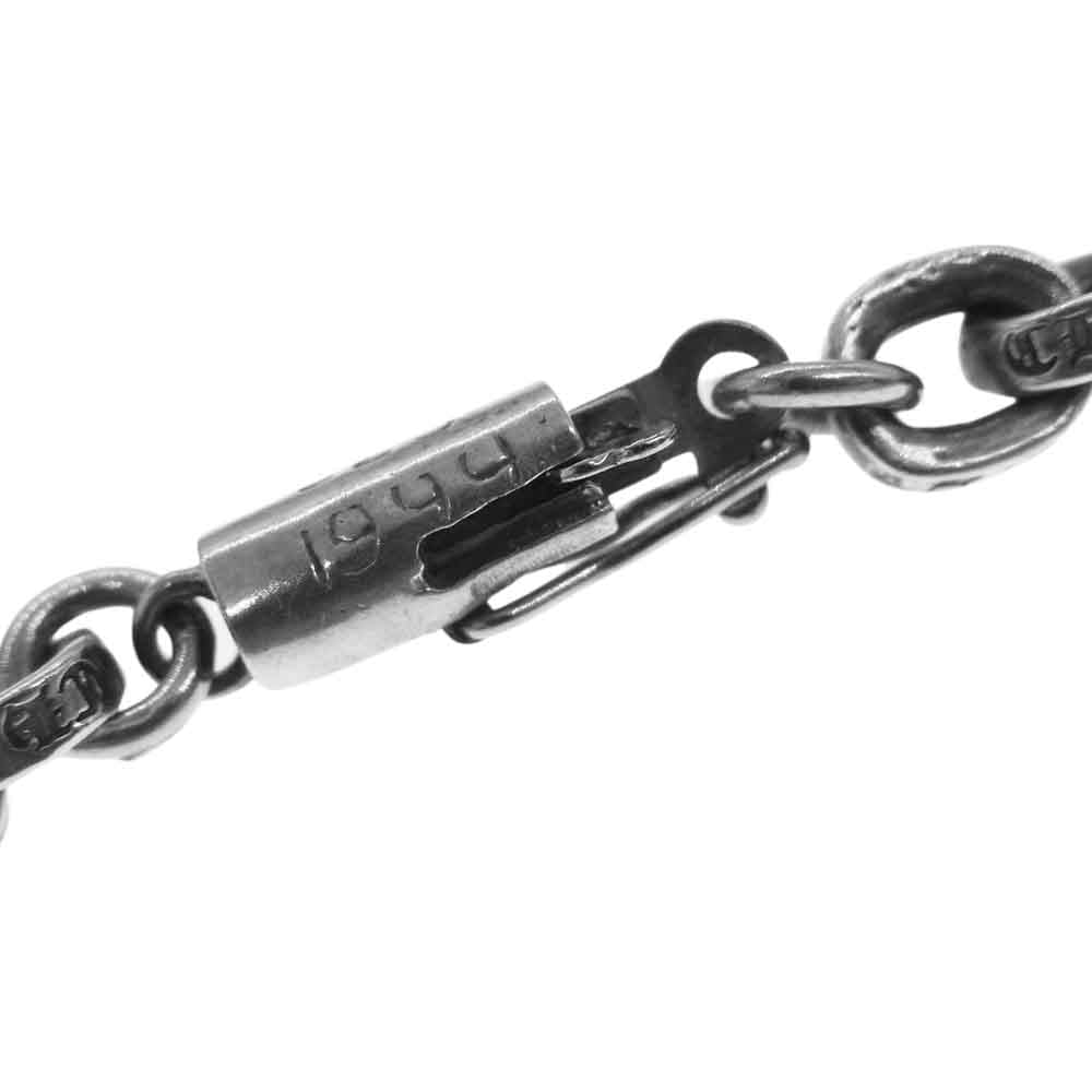 CHROME HEARTS クロムハーツ（原本無） galleryギャランティカード付属 PAPER CHAIN 18 ペーパーチェーン 18インチ ネックレス シルバー シルバー系【中古】