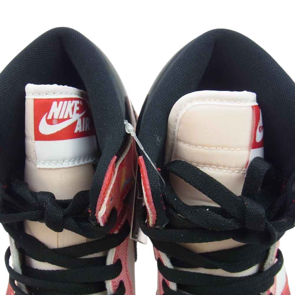 NIKE ナイキ DV1748-601  AIR JORDAN 1 エアジョーダン ワン HIGH OG SP NEXT CHAPTER Spider-Man スパイダーマン スニーカー レッド系 ホワイト系 ブラック系 26cm【極上美品】【中古】