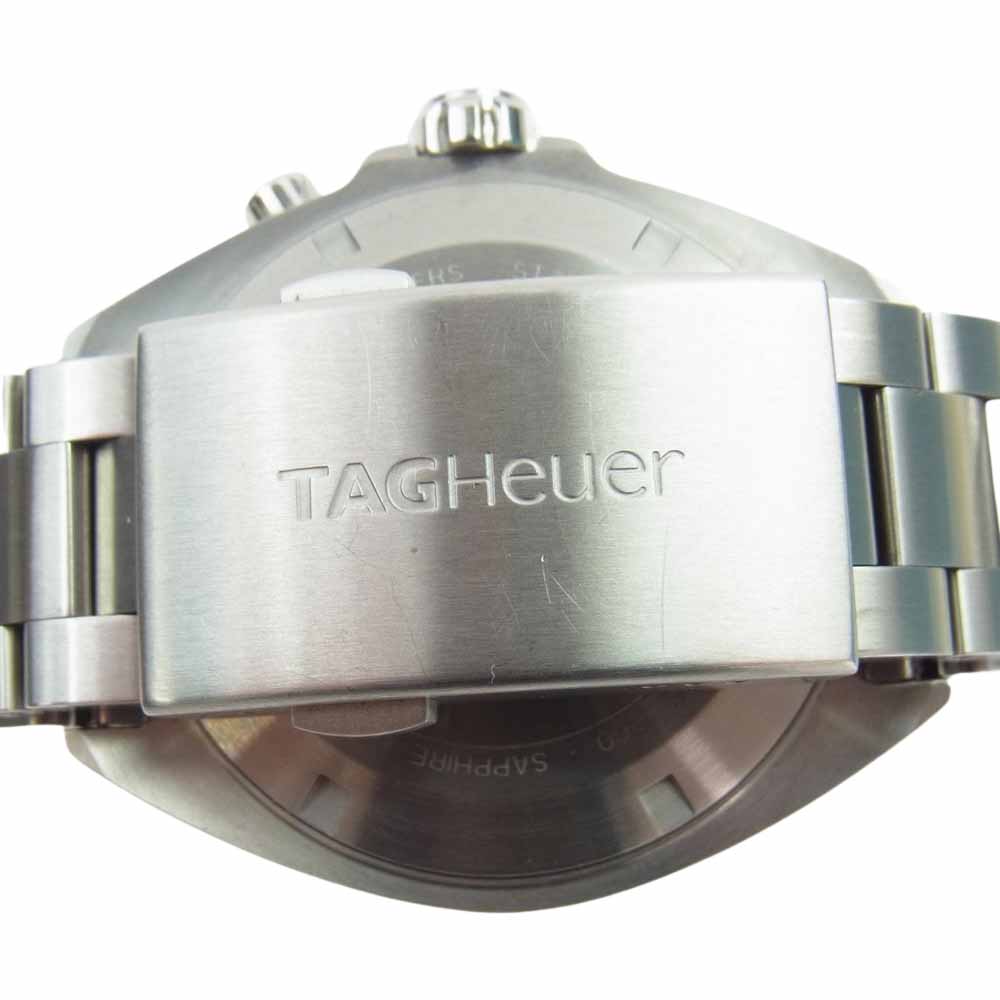 TAG HEUER タグホイヤー WAZ111A フォーミュラ1 ブラック文字盤 SS クォーツ 腕時計 ウォッチ ブラック系 シルバー系【中古】
